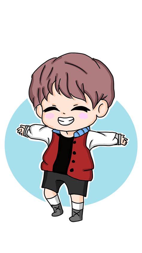 J Hope Bts Jhope Chibi Drawing