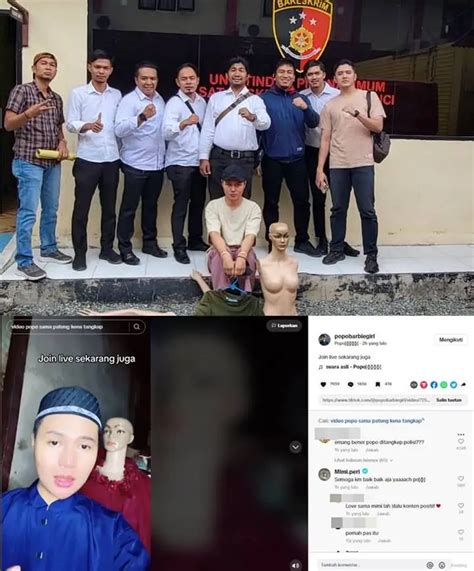 Popo Barbie Ditangkap Polisi Gegara Aksi Vulgar Dengan Patung Mimi