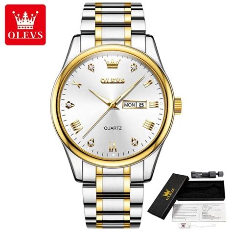 Olevs 5563 Silver Watch Price In Bangladesh Olevs Bangladesh