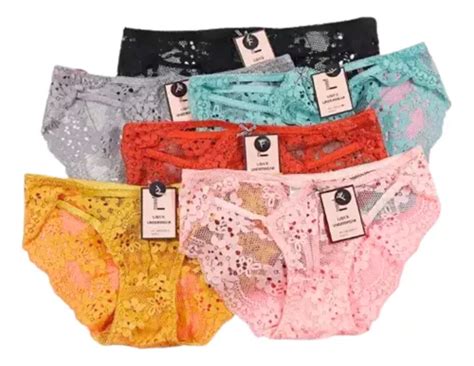 Paquete Pantaleta Bikini Lencer A De Encaje Dama Mercadolibre