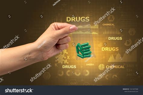 Naked Hand Gives Chemicals Vacuum Plastic Stock Photo Shutterstock