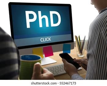 Phd Doctor Philosophy Degree Education Graduation Stock Photo 552467173 ...