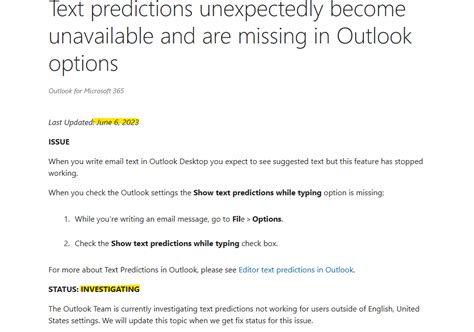 Missing Show Text Predictions While Typing In Outlook Chicagotech Net Hot Sex Picture