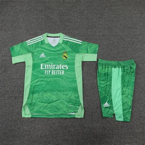 Camiseta Real Madrid Portero Verde 2022 2023