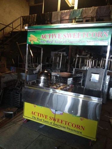 Stainless Steel Grey Sweet Corn Display Counter At Rs In Hyderabad