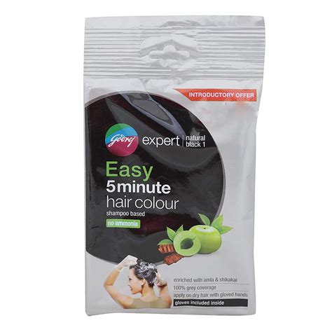 Godrej Expert Shampoo Based Hair Colour Natural Black Gm Price