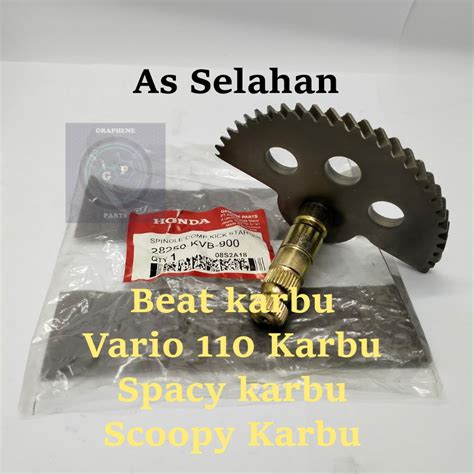 Jual As Selahan Kvy Kvbbeat Scoopy Spacy Vario Karbu Honda Kualitas