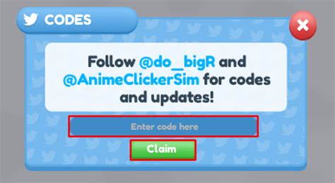 Roblox Anime Clicker Simulator Codes January Roblox Den