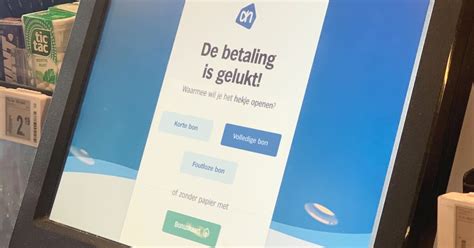 De Speld Zelfscankassas Albert Heijn Vragen Voortaan Of Je Een Bon