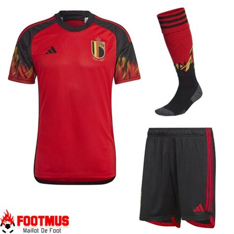 Acheter Ensemble Maillot Belgique Domicile Short Chaussettes Coupe