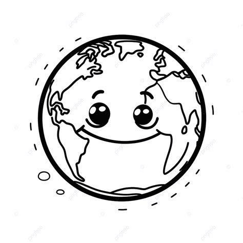 The Planet Earth Coloring Page Earth Drawing Planet Drawing Plane