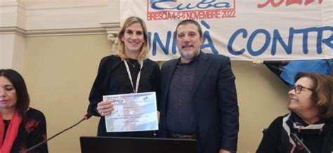 Lassessora Alessandra Riccadonna Al Congresso Dellassociazione