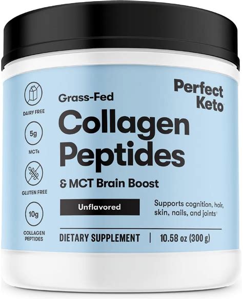 Perfect Keto Collagen Protein Powder With Mct Oil Grassfed Gf Multi