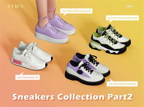 The Sims 4 sneakers collection part 2 | The Sims Book