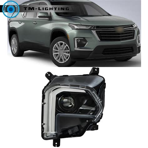 For Chevy Traverse 2022 2023 Passenger Side Led Headlight Headlamp Assembly Ebay