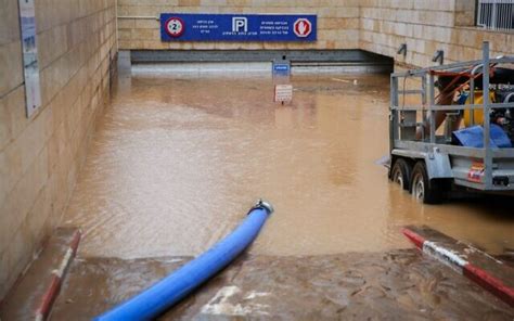 As Floods Stir Climate Change Fears Israel May Be Up A Creek Without A