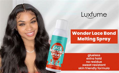 Amazon Luxfume Lace Melting Spray For Lace Wigs 130ml Wig