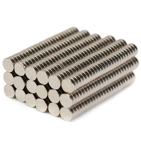 500pcs Dia 3 X 1mm Bulk Small Round NdFeB Neodymium Disc Magnets N35