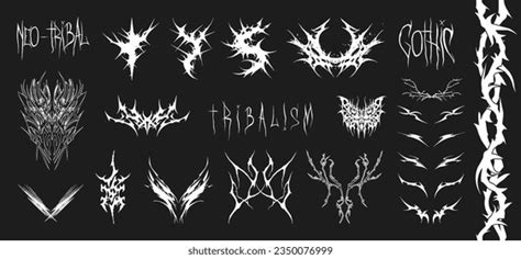 Thorn Letters Over 3117 Royalty Free Licensable Stock Illustrations