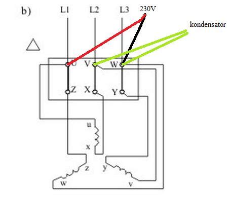 Silnik elektryczny 3 fazowy Podłączenie silnika 3 fazowego na 1 faze