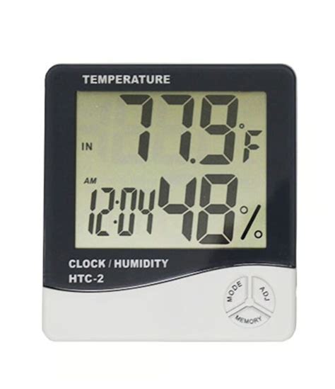 Hbx Thermo Hygrometer With Lcd Display Hydroponic Farm Equipment