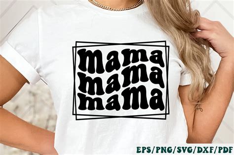 Mama Retro Svg Graphic By Designer302 Creative Fabrica