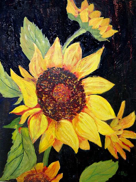 Sunflower Mixed Media By Cynthia Blair Fine Art America