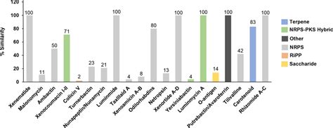 Secondary Metabolite Biosynthetic Gene Clusters Bgcs In P Akhurstii