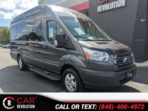 Used 2018 Ford Transit Cargo 350 3dr Lwb High Roof Extended Cargo Van With Sliding Passenger