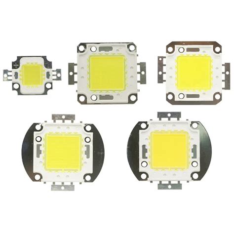 Chip Led Cob De 10w 20w 30w 50w 70w 80w 100w Foco Integrado