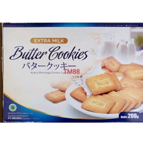 Jual KUKIS MENTEGA EXTRA SUSU EXTRA MILK BUTTER COOKIES ISI 12 Shopee