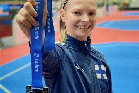 Taekwondo Nurmij Rvi Mitaleilla Tallinnassa Paikalliset Nurmij Rven