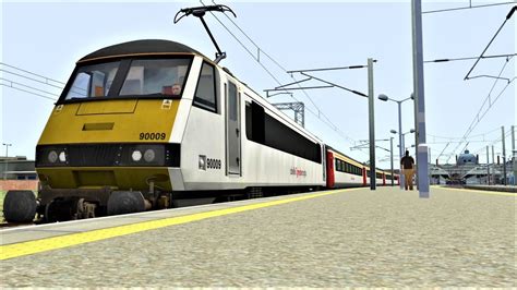 Train Simulator 2017class 90 Norwich Liverpool Street Workshop Route