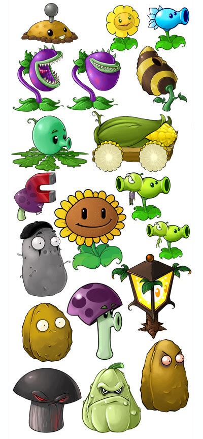 Artstation Plants Vs Zombies Original Designs