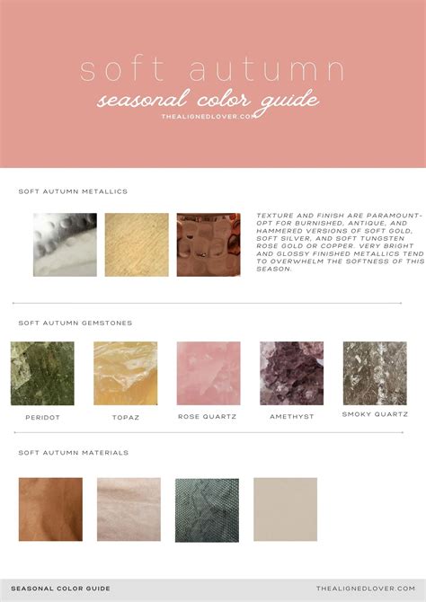 Soft-Autumn-Seasonal-Color-Guide | The Aligned Lover