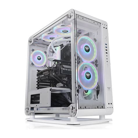 Core P Tempered Glass Snow Mid Tower Chassis