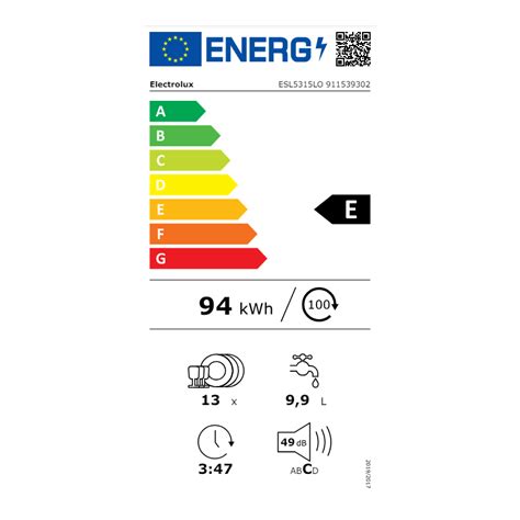 OFFERTA ELETTROVILLAGE ELECTROLUX ESL5315LO LAVASTOVIGLIE DA INCASSO