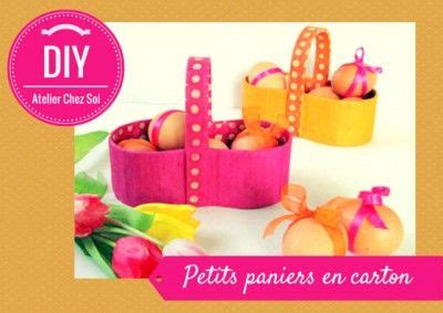 Tutoriel Petits Paniers En Carton Patron Offert Carton Diy Petit