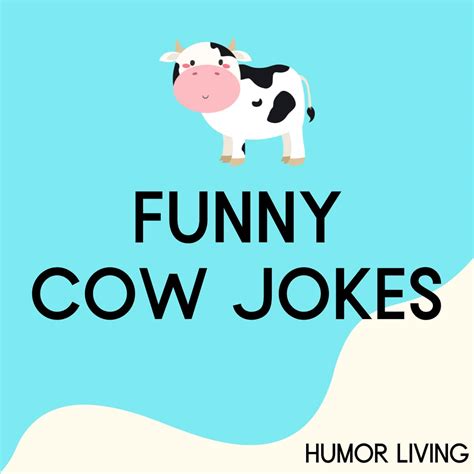Funny Cow Jokes Youll Find A Moo Sing Humor Living