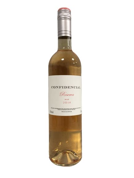 Confidencial Rose 750ml Wine Art And Liquor