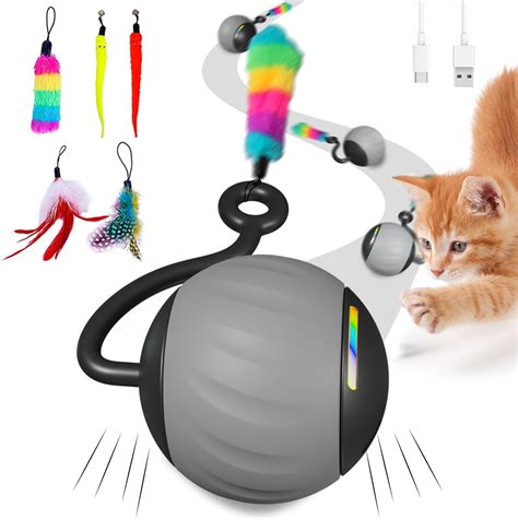 Amazon Wakhjakt Interactive Cat Toys For Indoor Cats Diy In