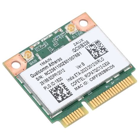 Garosa carte réseau PCI E Pour Qualcomm Atheros AR9565 QCWB335 150M