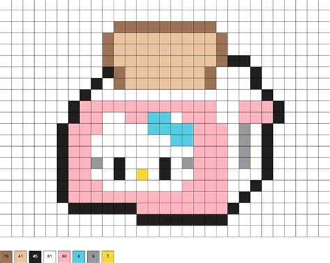 Sanrio Perler Beads 30 Free Patterns Dibujitos Sencillos Dibujos