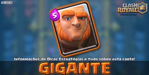 Gigante Informações Estratégias E Wiki Clash Royale Dicas