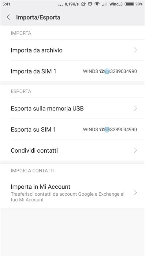 Appunti Per Il Gruppo Computer ESPORTARE LA RUBRICA DEL CELLULARE ANDROID