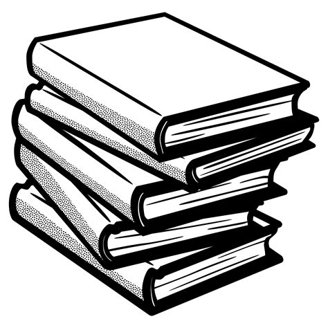 Book Stack Literature Bookshelf Reading Literature Collection Png