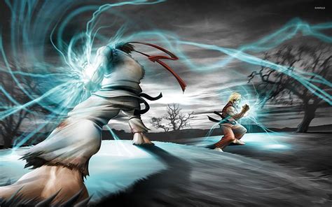 Street Fighter Ryu Hadouken HD Wallpaper Pxfuel