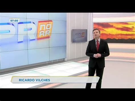 HD Trechos do Paraná no Ar Novo cenário e estréia de Ricardo