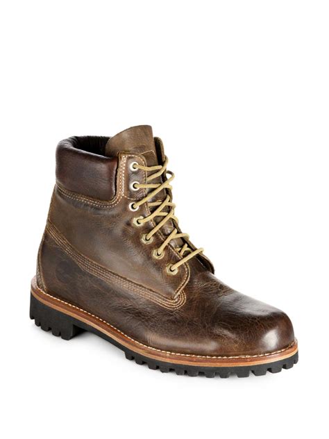 Timberland Earthkeepers Heritage Rugged Waterproof Boots In Brown For