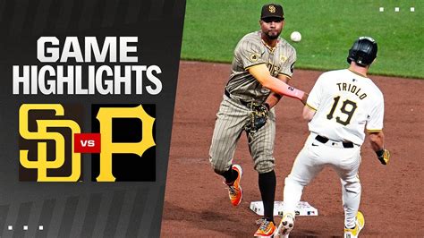 Padres Vs Pirates Game Highlights 8 6 24 MLB Highlights YouTube